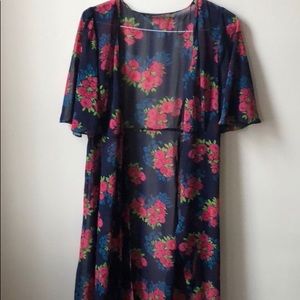 Maxi flower flower-power dress!